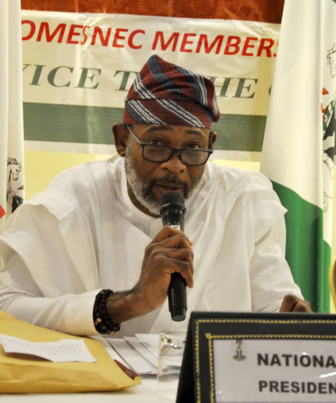 ALGON National President Hon Kolade David Alabi