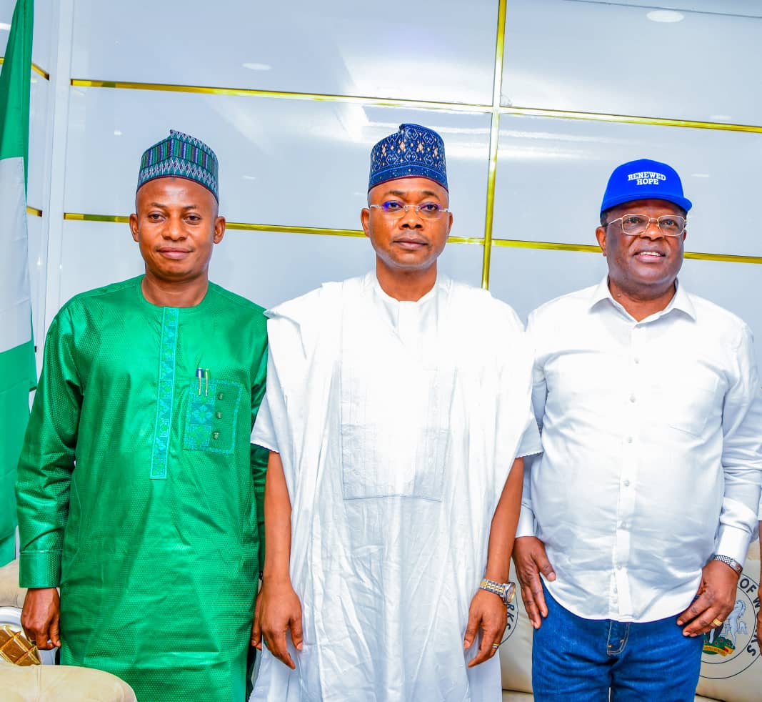 Ahovi Yusuf, Usman Ododo and David Umahi