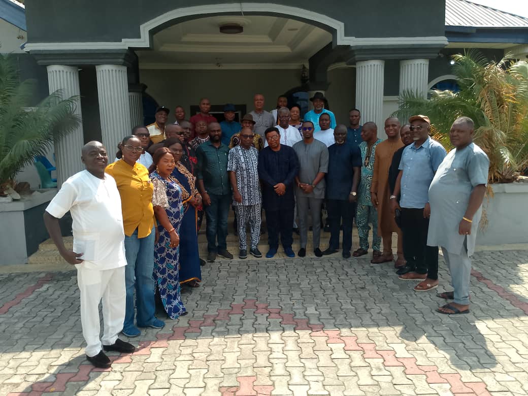 Delta State Governor Sheriff Oborevwori condoled Uloho family of Ughelli Kingdom, Ughelli North LGA on the passing of Chief Austin Uloho