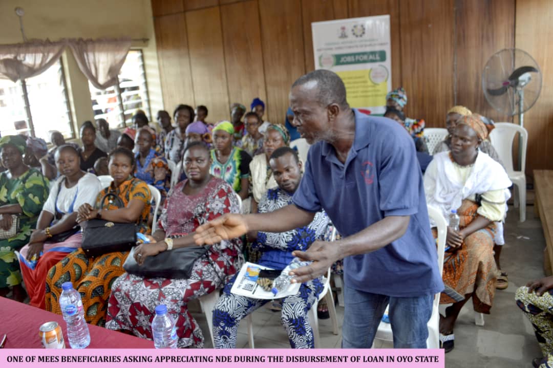 NDE Disburses N4.36 Million to Empower 106 Persons In Oyo