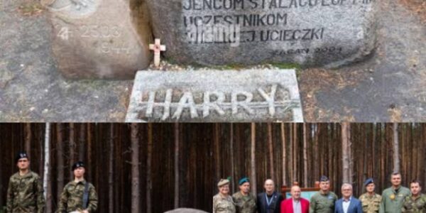 Stalag Luft II 80th Anniversary of the ‘Great Escape’ from Nazi German POW camp marked in Poland - AP