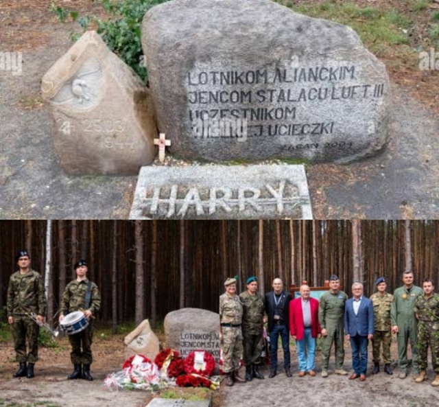 Stalag Luft II 80th Anniversary of the ‘Great Escape’ from Nazi German POW camp marked in Poland - AP