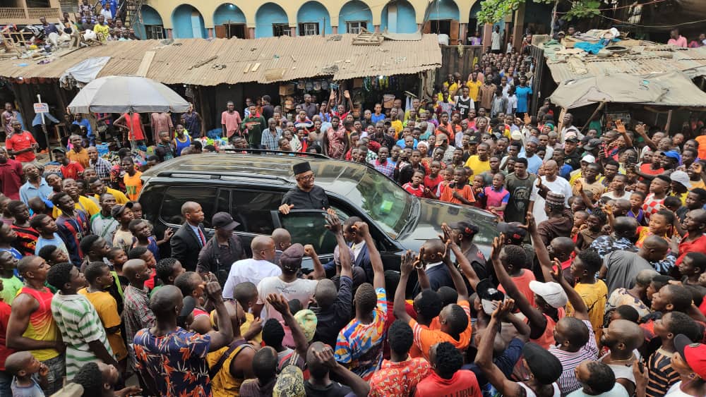 Peter Obi Takes His One Nigeria Message To Onitsha Mosque On Easter Day