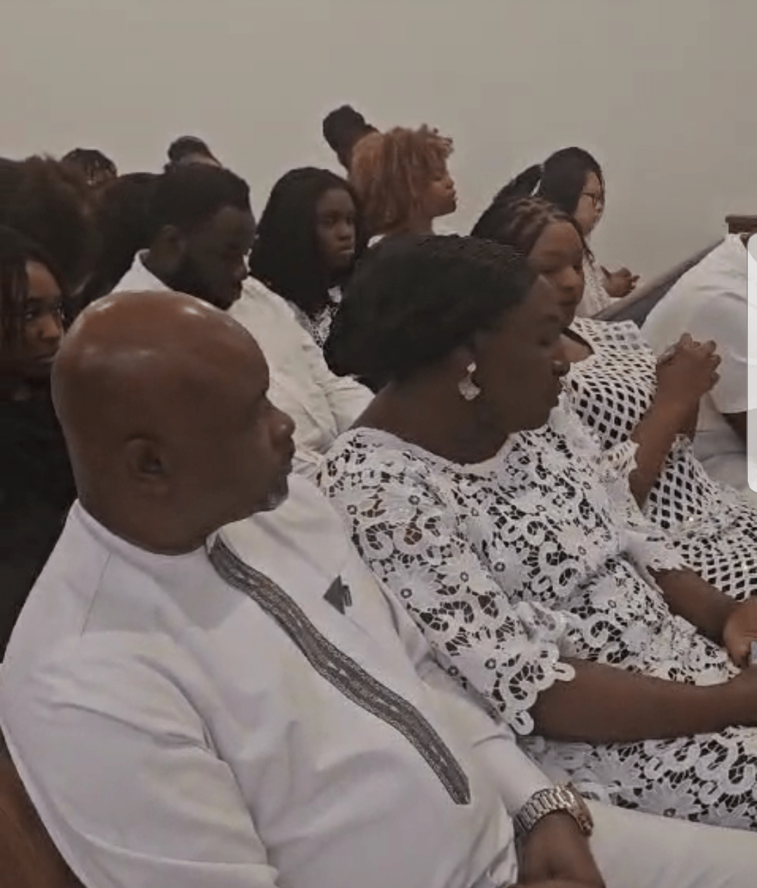 South East Monarch Graces Burial of Rochas and Ik Okorocha's Nephew in Dallas, USA