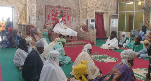 Emir Sanusi II in Palace