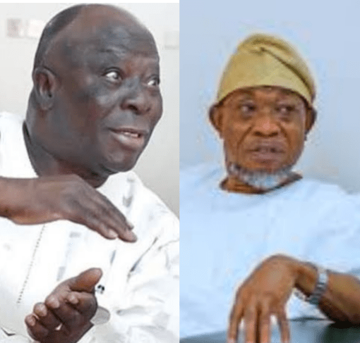 Pa Ayo Adebanjo and Rauf Aregbesola