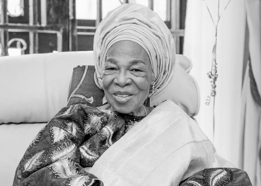 Former President of the Senate Dr Saraki Loses Mother, Mrs Florence ...