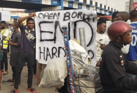 #EndBadGovernance protest