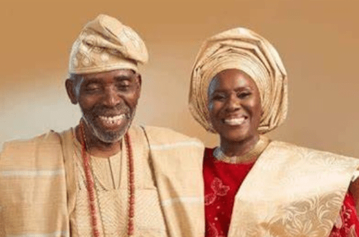 Legendary actor Oludotun Baiyewu Jacobs, popularly known as Olu Jacobs, h and his wife, veteran actress Joke Silva