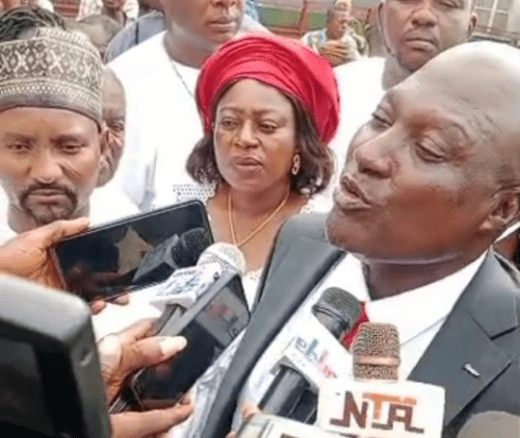 ALGON Deputy National President, Hon Moses Nomeh, Sworn-in Alongside Other Elected Chairmen