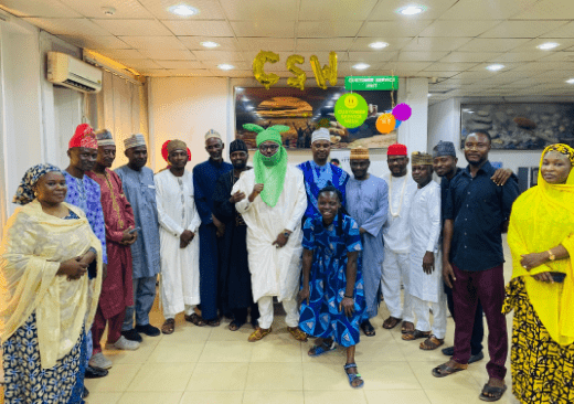 A cross section of Unity Bank team celebrating the #CustomerServiceWeek2024