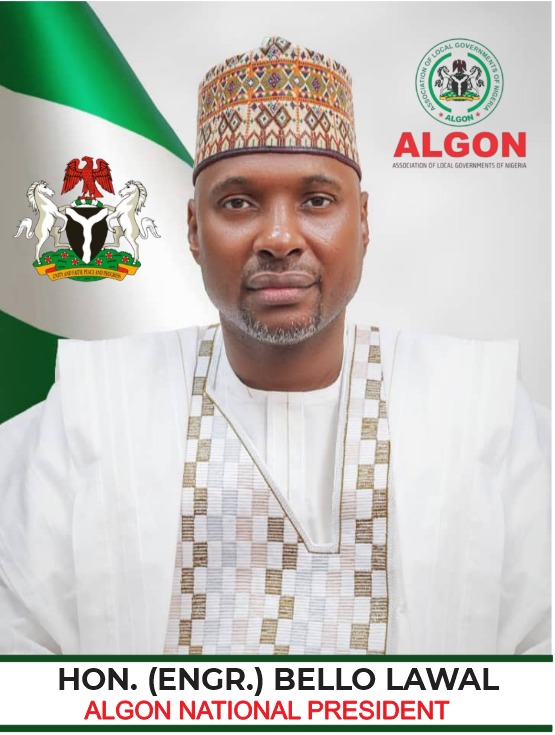 Association of Local Governments of Nigeria (ALGON) has elected Hon. Bello Lawal from Katsina State as its new National President