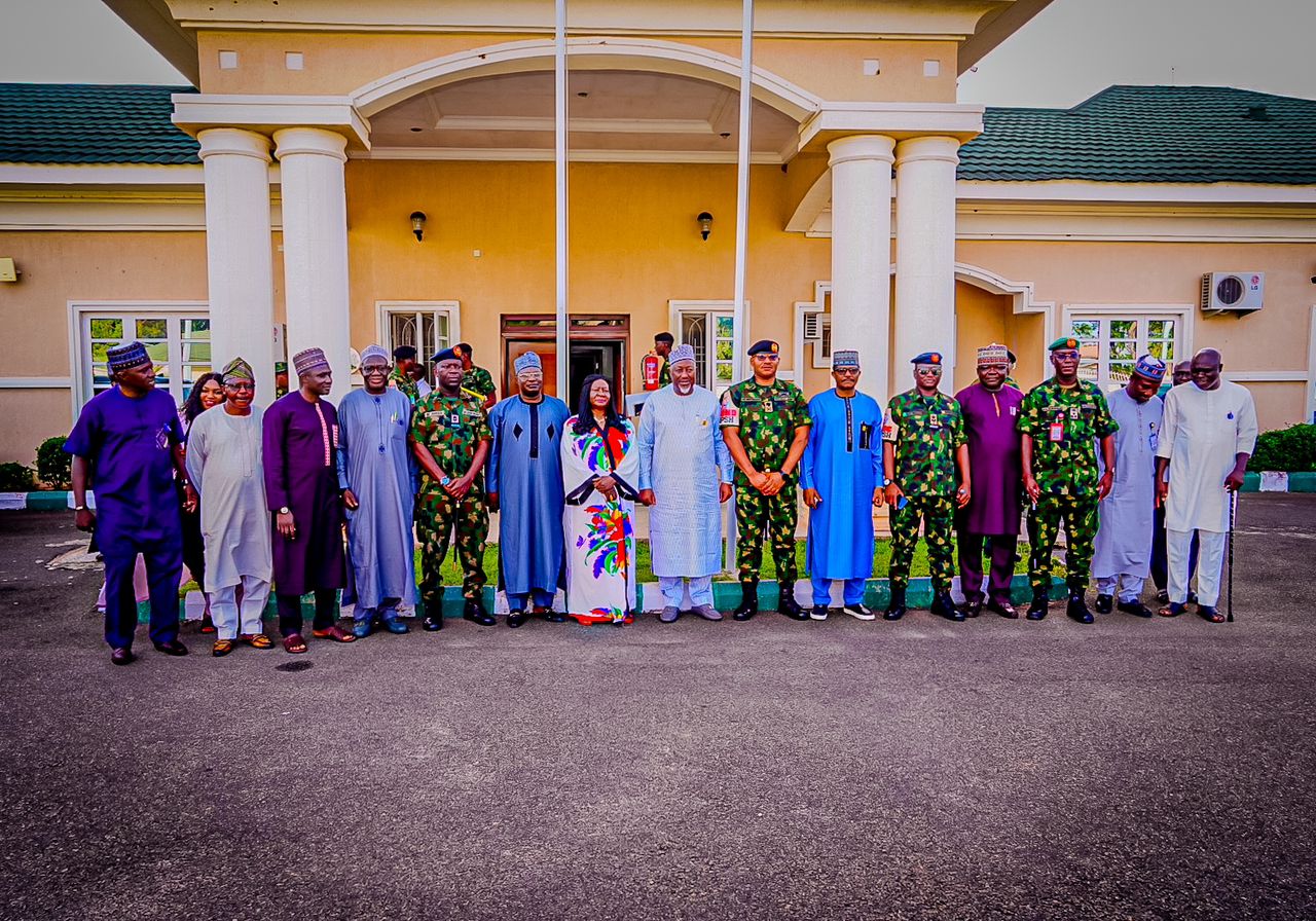 President Tinubu's Security Efforts Get Thumbs Up from Plateau Governor As Mutfwang Visit Defence Minister