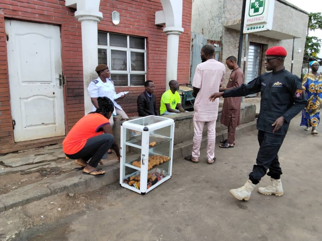 Mobile Court in operation during the sanitation exercise held across the state over the weekend