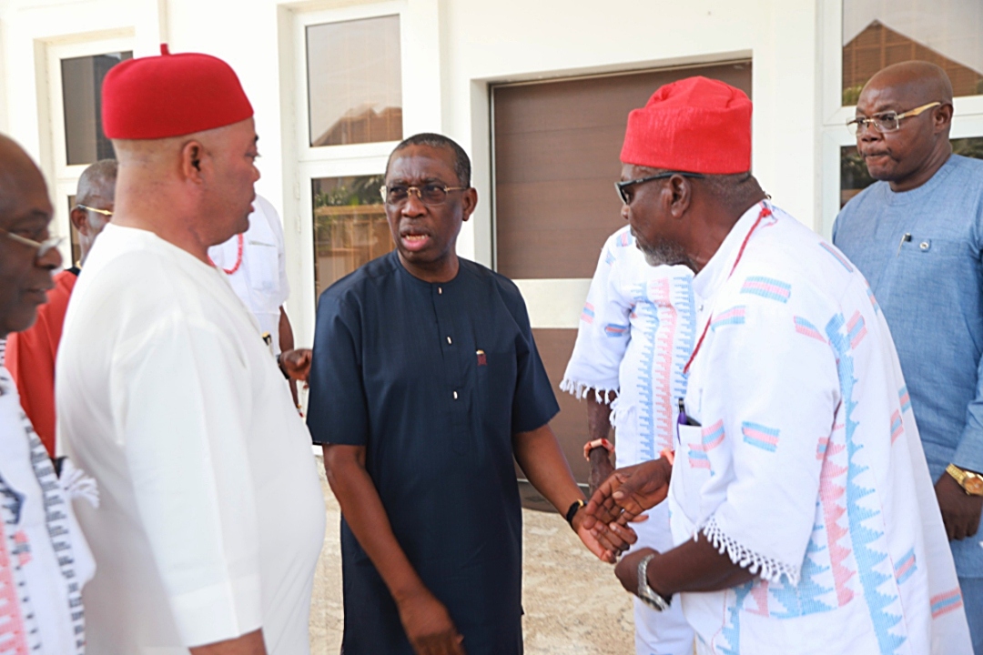 Ika Indigenes and former Governor Ifeanyi Okowa 