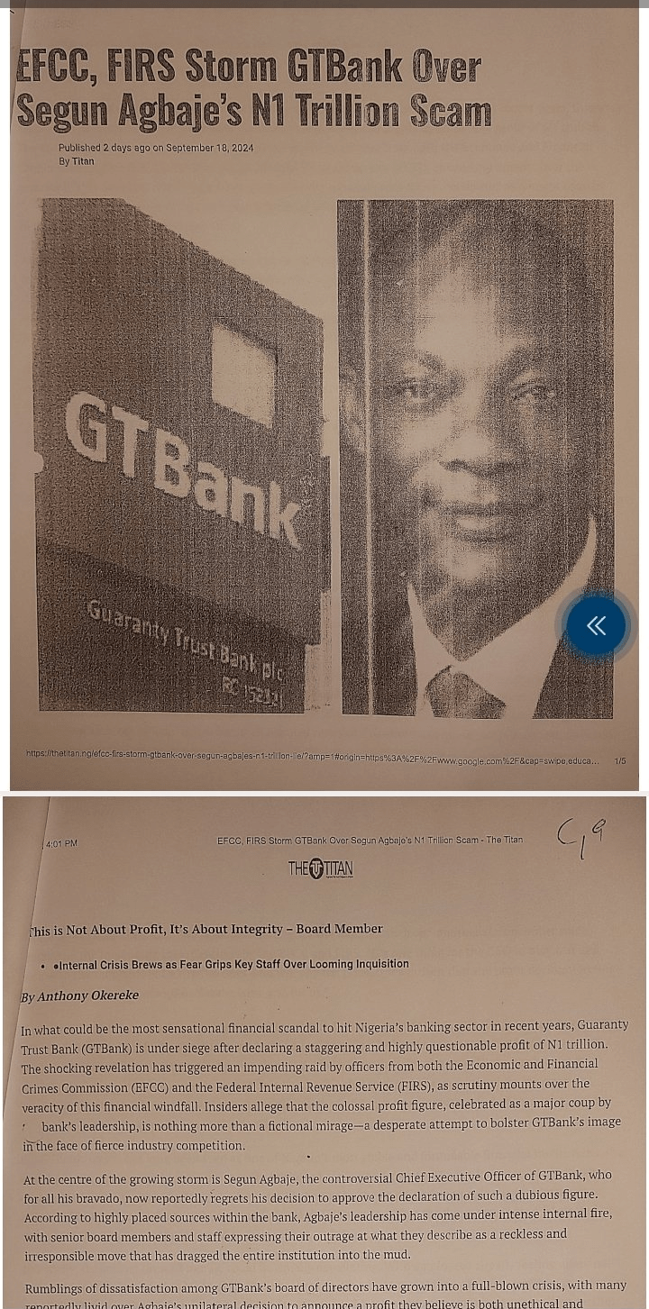 Human Rights Lawyer Calls for GTBank Boycott Over Four Journalists/Bloggers' Prolonged Detention