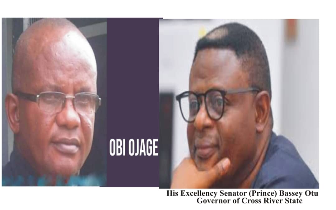 Comrade Obi Ojage and Governor Prince Bassey Otu
