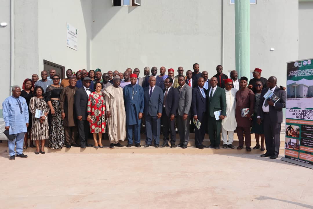 The ACE-SPED Core building symbolized the growth and progress which ACE-SPED and the University of Nigeria, Nsukka (UNN)