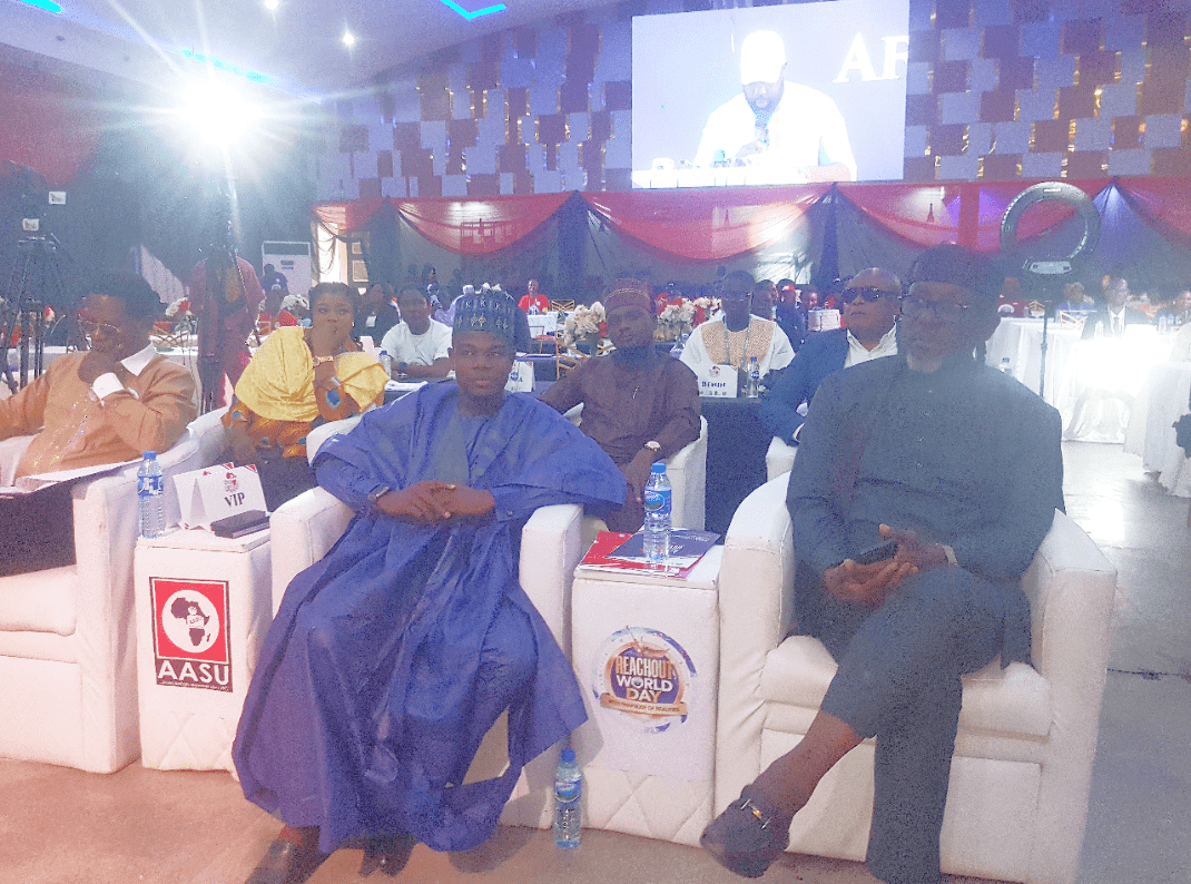 Rochas Okorocha Spotted at Africa Student Leaders'General Assembly in Abuja Nigeria