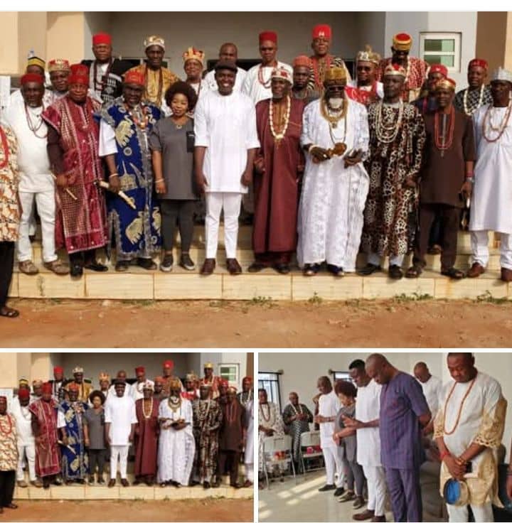 Partnership for Progress: Traditional Rulers Meet with Igbo-Eze South Chairman ...Declares Readiness to Collaborate with Government for Continued Progress