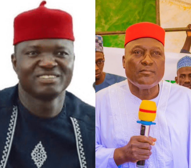 Ebonyi State Governor Nwifuru and ALGON Deputy National President Hon Moses Nomeh