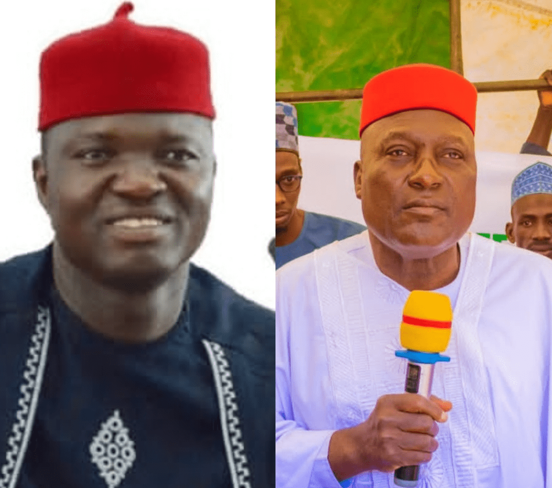 Ebonyi State Governor Nwifuru and ALGON Deputy National President Hon Moses Nomeh