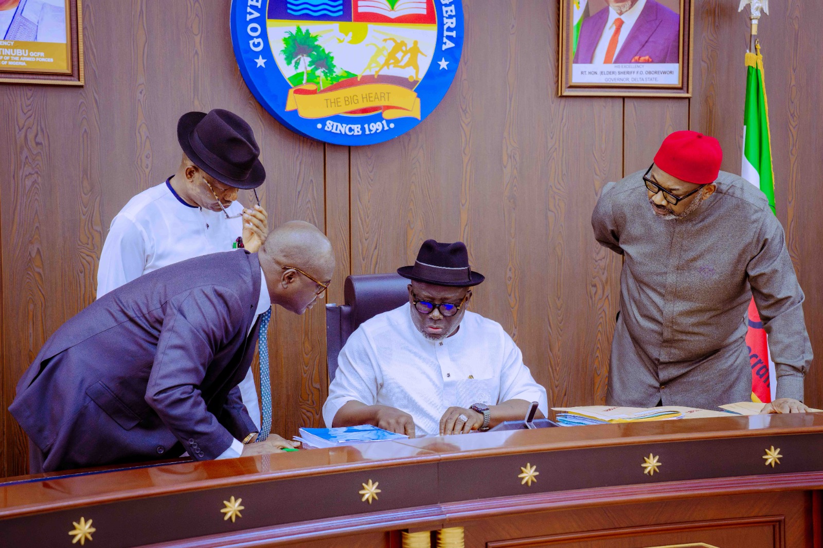 Governor Sheriff Oborevwori of Delta State