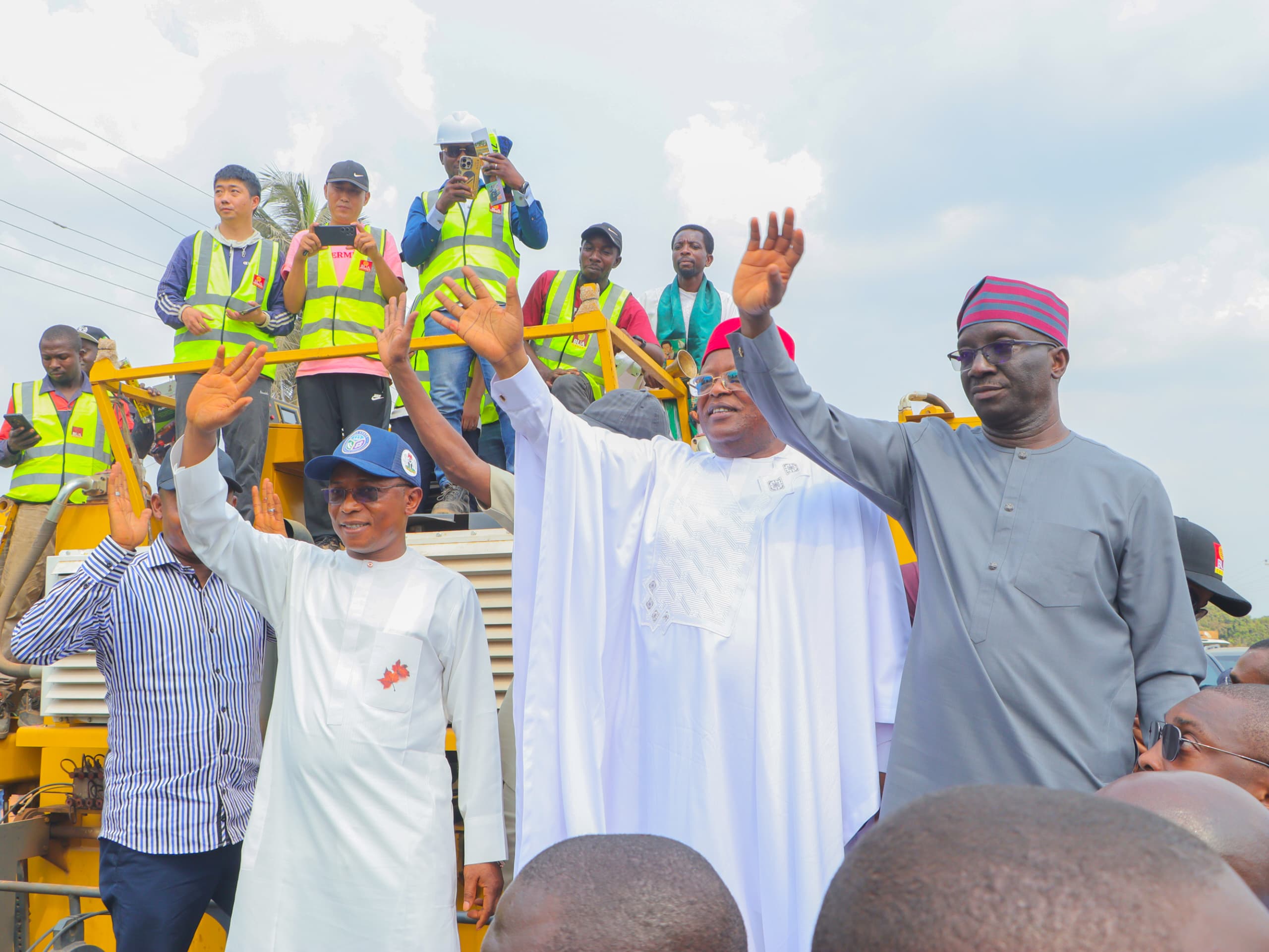 Governor Ododo Joins FG to Flag Off Historic Dualization of Benin-Ajaokuta Road