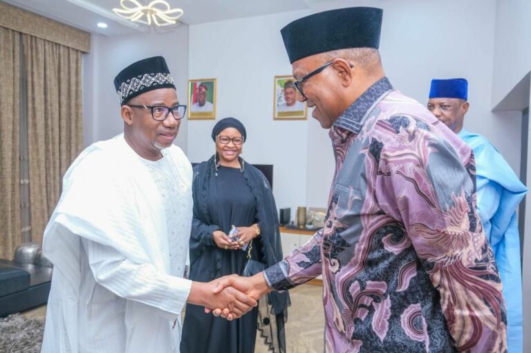 Emir of Bauchi Hosts Governor Bala and Peter Obi in Historic Visit