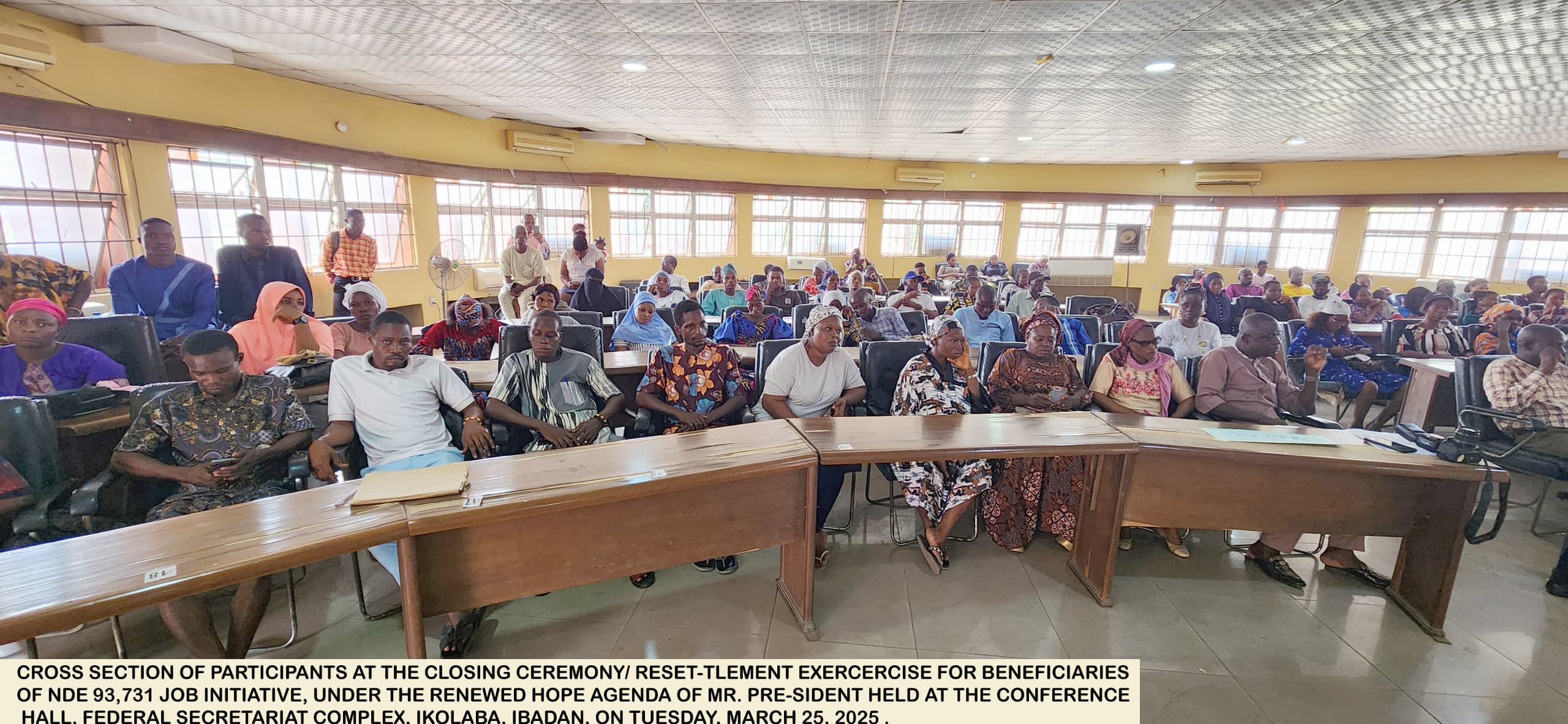 Renewed Hope Initiative: NDE Empowers Trained Beneficiaries in Oyo State