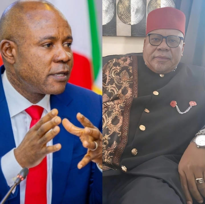 Governor Peter Ndubuisi Mbah and HRM Eze-Igwe Williams Ezugwu