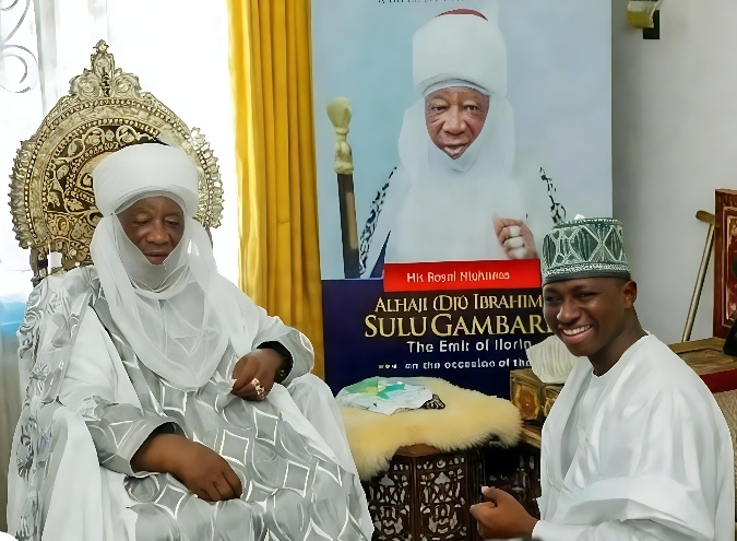 President and Chief Executive Officer of Funab Group of Companies Ltd, Alhaji Ibrahim Mohammed Ajia, and Emir of Ilorin and Chairman, Kwara State Council of Chiefs, His Royal Highness Alhaji (Dr) Ibrahim Sulu-Gambari, CFR