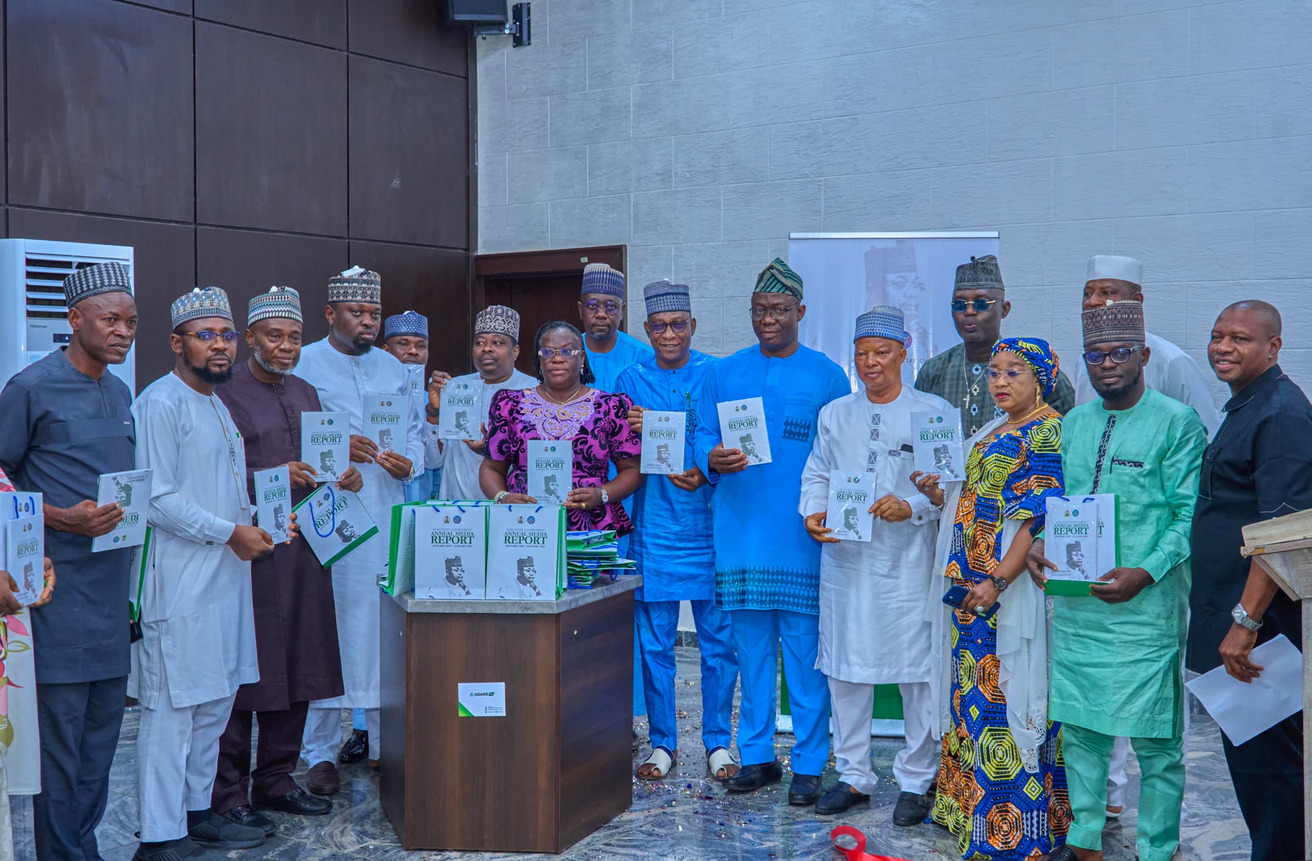 Governor Ododo Unveils First Kogi Annual Media Report, Promises Harmonious Relationship with Journalists