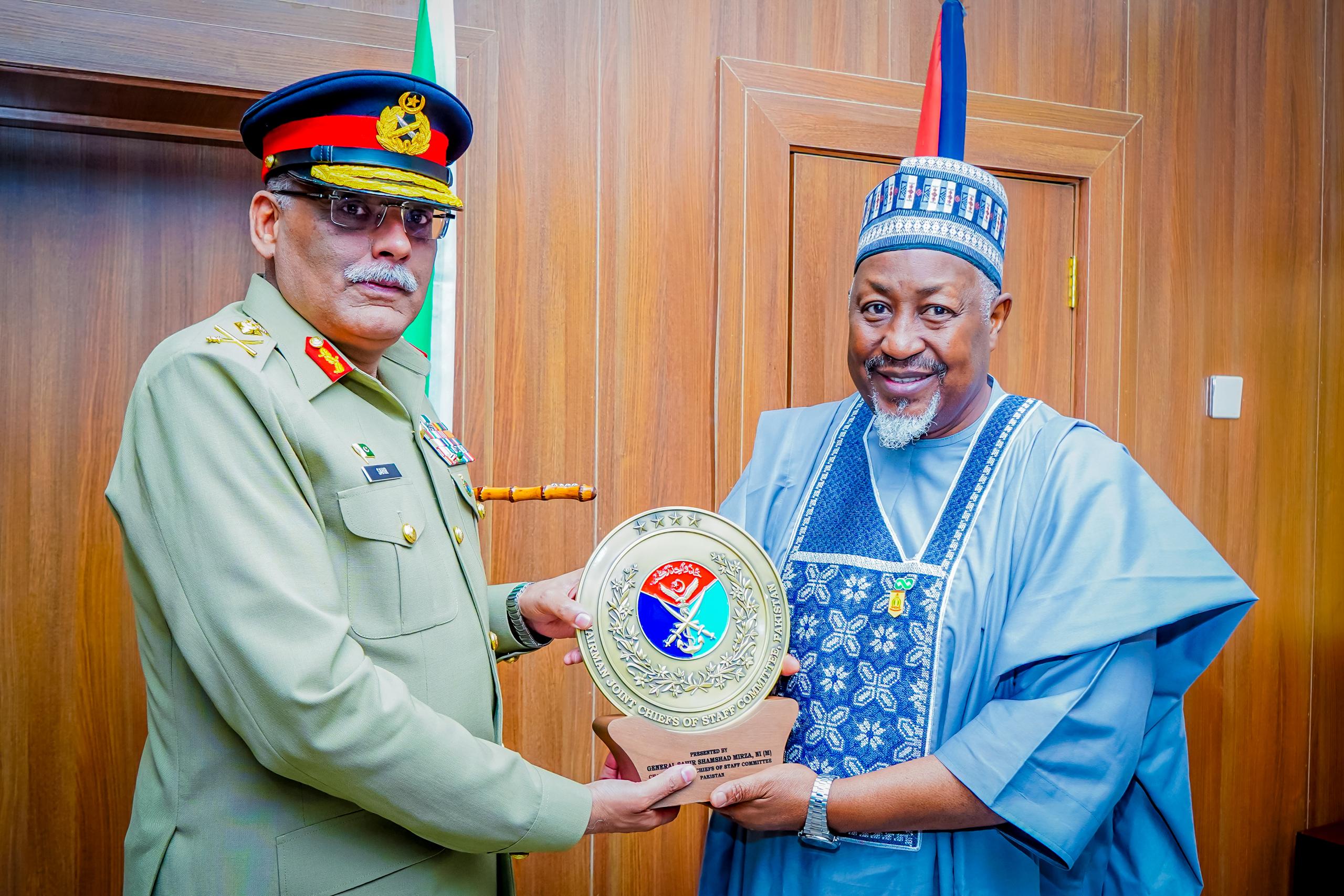 Nigeria's Minister of Defence, His Excellency Mohammed Badaru Abubakar CON, mni, has reaffirmed Nigeria's dedication to bolstering its defence capabilities by deepening strategic ties with Pakistan