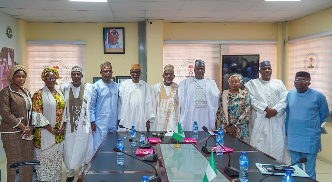 PHOTO NEWS: Key Stakeholders Convene to Drive Implementation of the National Home-Grown School Feeding Programme





Nigeria's Minister of State for Humanitarian Affairs and Poverty Reduction, Dr Yusuf Tanko Sununu, the National Coordinator and CEO of the National Social Investment Programme Agency (NSIPA), Associate Professor Badamasi Lawal, PhD, the National Programme Manager of the National Home-Grown School Feeding Programme (NHGSFP), Dr. Princess Aderemi Adebowale; along with other critical stakeholders, during the meeting of the Steering Committee on the Implementation of NHGSFP, held on Friday, 11th April 2025, at the Conference Hall, Federal Secretariat Phase I, Abuja.
