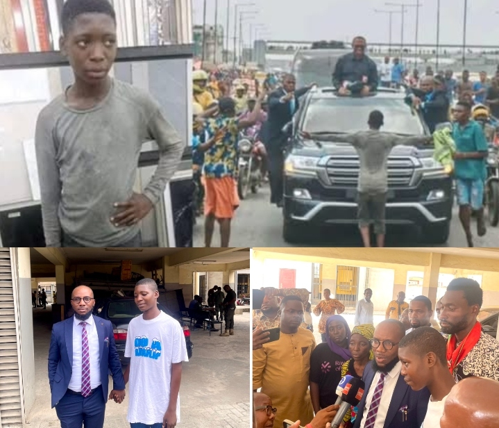Framed and Forgotten: Teen, Quadri Yusuf Alabi, Who Stood Before Peter Obi’s Convoy Freed After 3 Months in Kirikiri