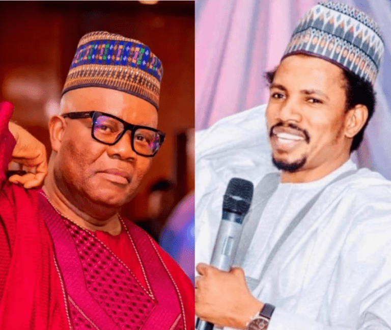 Senator Elisha Abbo and Senate President Godswill Akpabio