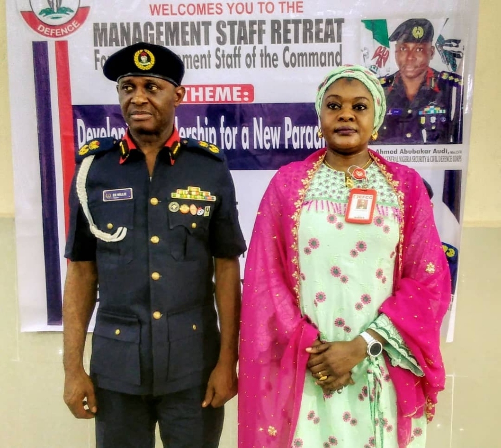 Acting Zonal Director of the EFCC Enugu Zonal Directorate, Assistant Commander of the EFCC (ACE I), Aisha Abubakar