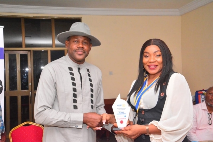 Rotary Club of Abuja Sapphire Hosts PAG Dominic Ifidon for Insightful Session on “Closing the Rotary Year Well”