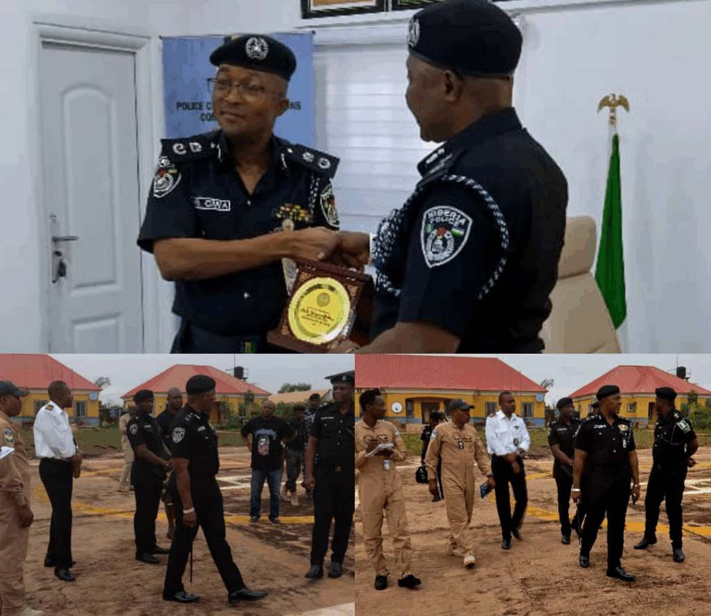CP Martin Nwogoh Visits CP Enugu and Police Hangar