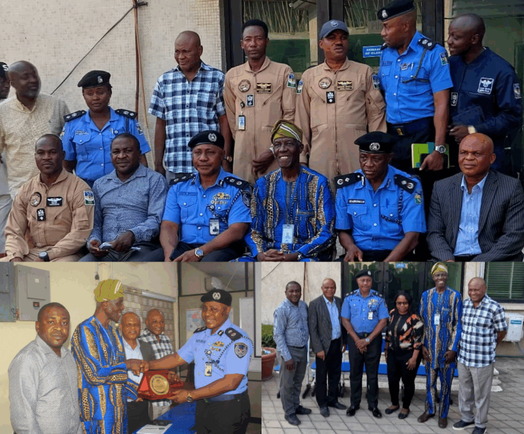 Commissioner of Police Airwing, CP Martin Nwogoh, Pays Courtesy Visit to Aero Consult ATO in Lagos Recently