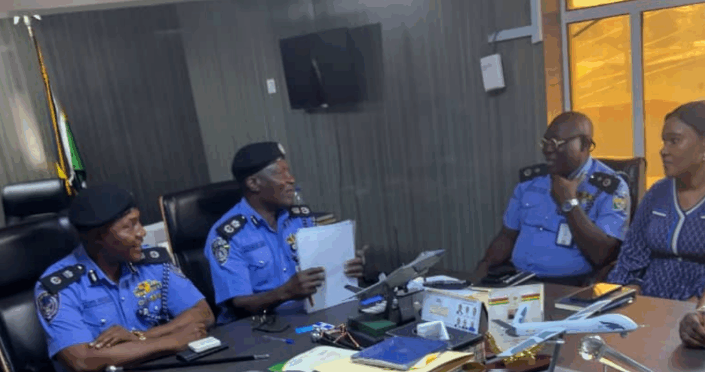 Commissioner of Police Airwing, CP Martin Nwogoh, Pays Courtesy Visit to Lagos State Commissioner of Police, CP Jimoh Moshood