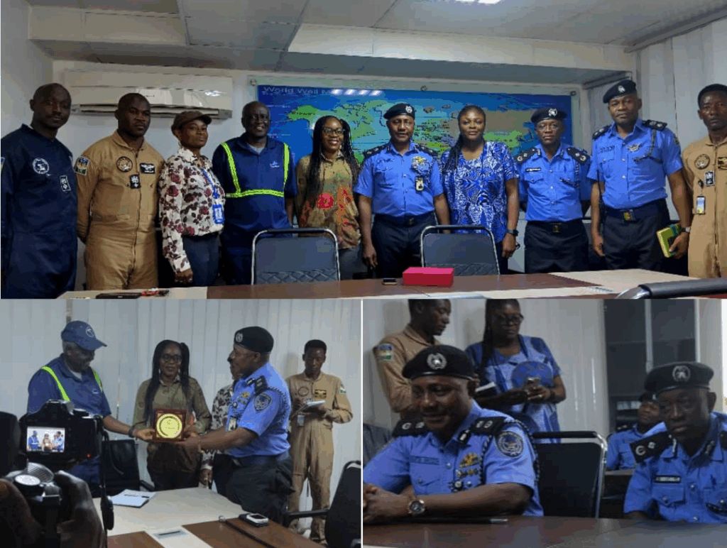 During the CP Martin Nwogoh, CP Airwing’s Visit to Airfirst Mainatance and Engineering Limited Lagos Recently