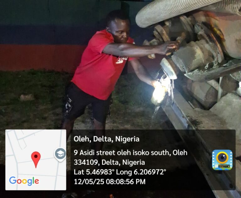 Bunkering: Army, Tantita Security Arrest Truck Laden with Illegally Extracted Crude Oil in Delta