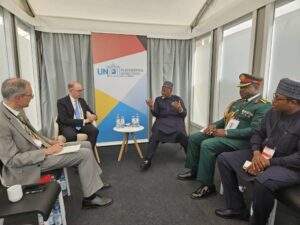Nigeria’s Defence Minister Badaru Participates in UN Peacekeeping Ministerial 2025 in Berlin
