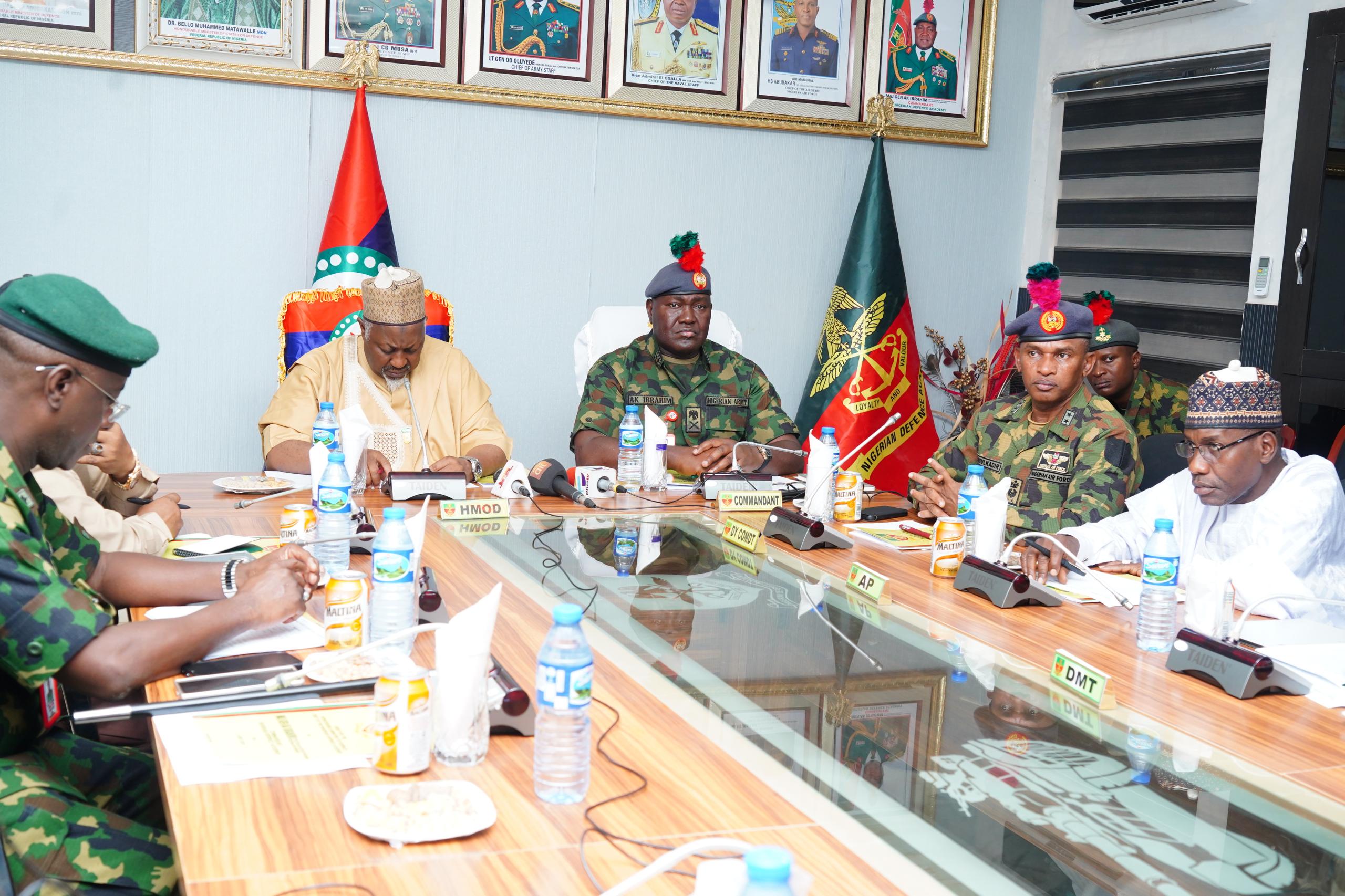 Nigeria's Minister of Defence, His Excellency Mohammed Badaru Abubakar, CON, mni, has commenced a two-day working visit to key military institutions in Kaduna State, aimed at assessing ongoing infrastructure projects and strengthening cooperation between the Federal Government and military educational establishments.