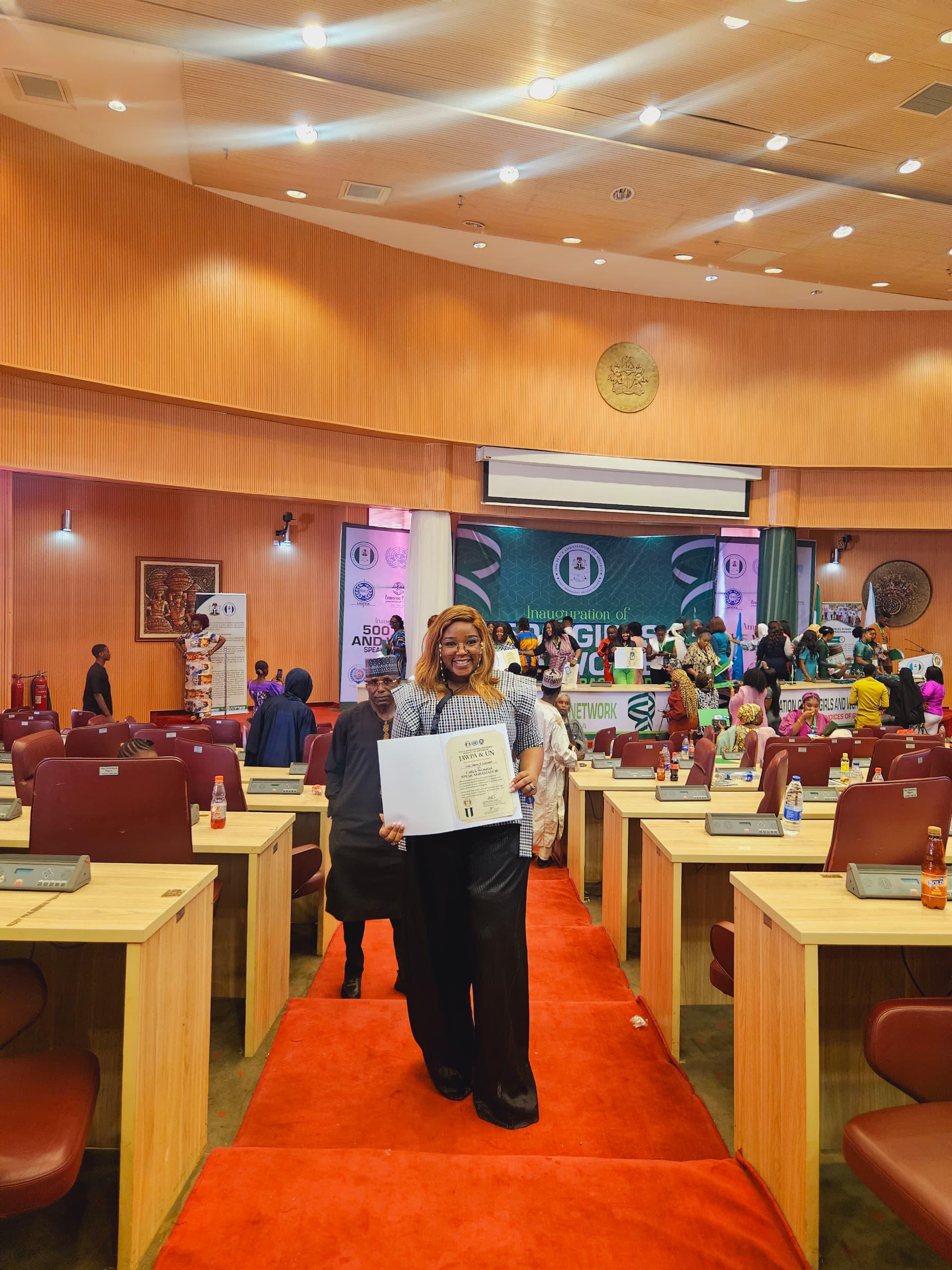 Chef Mimi Honoured as Girls and Women Speak Ambassador, Expands Impact with National School Shoe Campaign