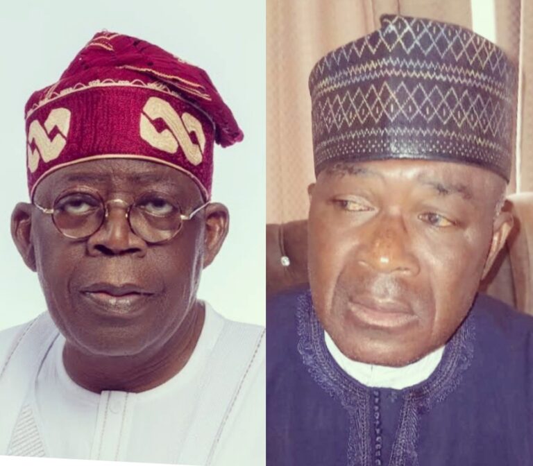 President Bola Ahmed Tinubu and Mohammed Sani Akwashiki National President