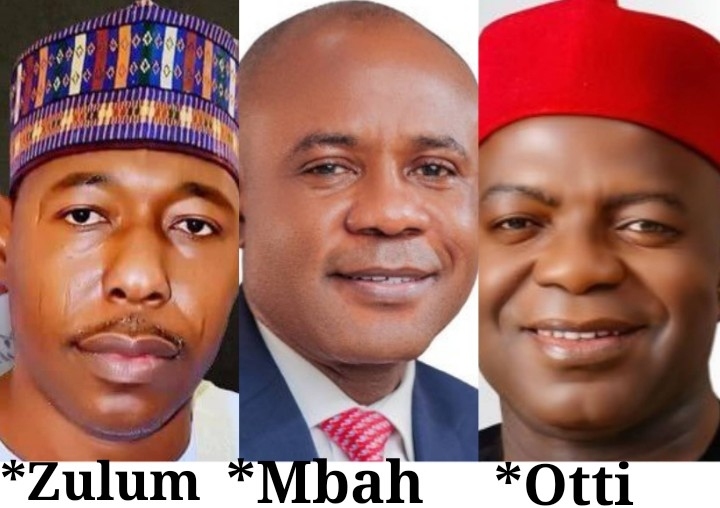 Peter Mbah, Alex Otti And Babagana Zulum: Redefining Leadership In A Nation Torn To Nought By Sycophancy And Debauchery