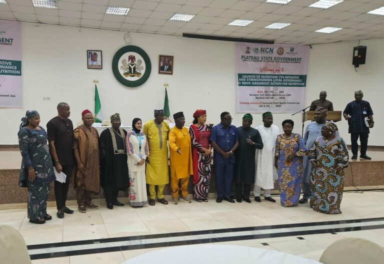 ALGON National Publicity Secretary Hon. Anani Hamisu Mohammed Leads Federal Government’s Nutrition 774 Campaign to Plateau State